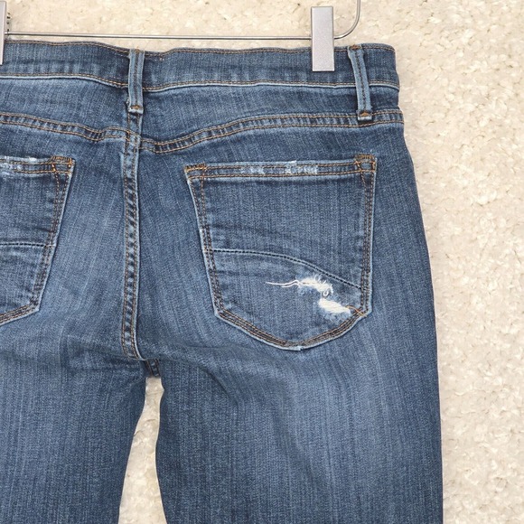 Driftwood Marilyn Jeans Womens 27 Blue‎ Distressed Destroyed Skinny Stretch - Picture 4 of 13